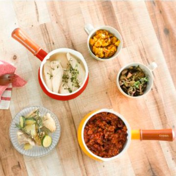 CB JAPAN COPAN系列 多用途高質感單柄牛奶鍋13CM-容量1.4L - 黃色