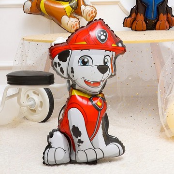 氣球生日派對旺旺隊主題裝飾男孩寶寶一周歲兒童趴體快樂場景布置