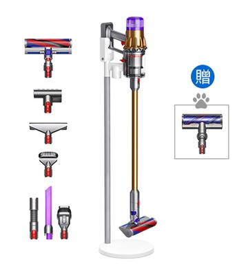 【福利品雙主頭組】Dyson Digital Slim Fluffy Pro 輕量無線吸塵器