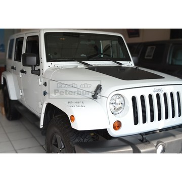 比德堡內崁式晴雨窗【崁入式-短截款】 JEEP吉普 WRANGLER JL 4-door 2008-2018年專用