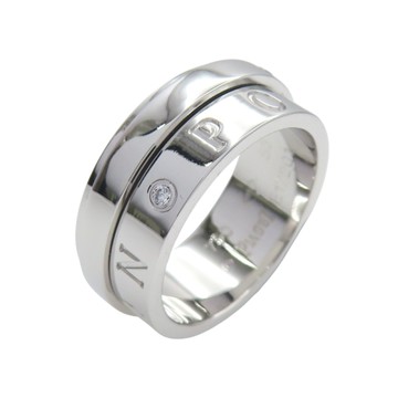 【二手名牌BRAND OFF】Piaget 伯爵 18K白金 鑽石 Possession 戒指 53