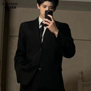【休闲西装】秋季西裝全套男裝新款西服高檔正裝男士服學生畢業演講班服套裝
