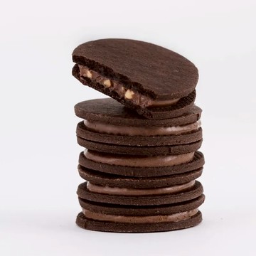 【ELLESHOP】聖誕禮物、交換禮物、鐵盒餅乾、常溫禮盒 🍪 Jonquil-榛果可可小圓餅