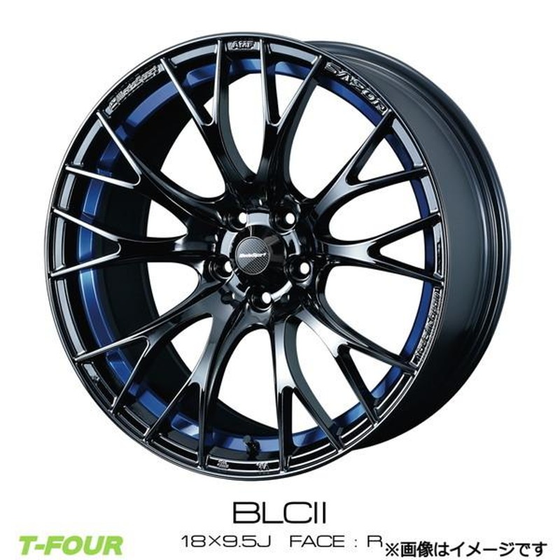 ウェッズ スポーツ SA-20R アルミホイール4本 1台分(18×7.5j 5-114