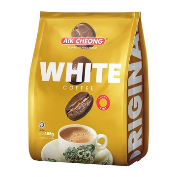 AIK CHEONG 益昌 經典三合一白咖啡 香濃無苦味 低溫烘焙 0脂肪酸  38g  12包  1袋