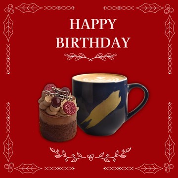 生日快樂 【卡啡那】330元暖心午茶組(150元飲料180元法式甜點)