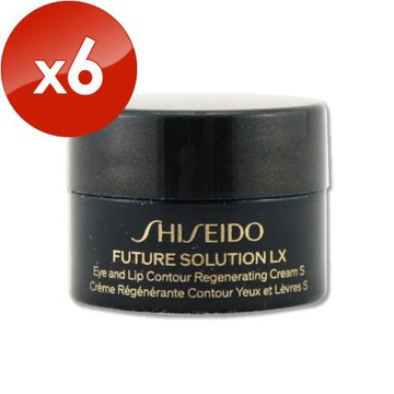 【SHISEIDO 資生堂】時空琉璃LX極上御藏眼唇霜 2.5ML x 6(效期至2027年03月)