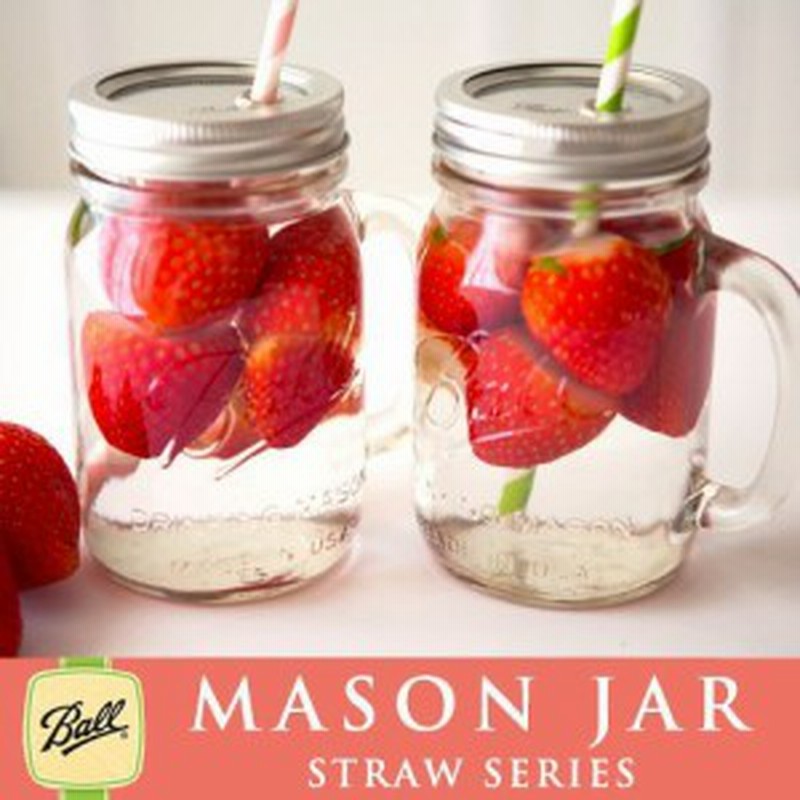 マグカップ ストロー穴開きタイプ Ball社 メイソンジャー Mason Jar ビールマグ クリア Ball 16oz 480ml 16オンス リモート飲み会 通販 Lineポイント最大1 0 Get Lineショッピング