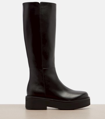 Gianvito Rossi Hiro leather mid-calf boots