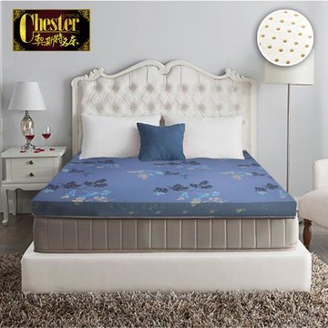 【契斯特】純棉水洗款 複合乳膠薄床墊6cm 多款可選-3.5尺