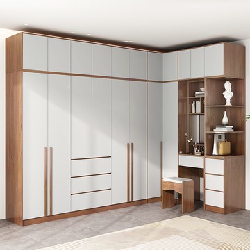 衣櫥/衣櫃/收納/衣櫥套/衣櫥衣櫃/大衣櫥 轉角衣柜家用臥室大容量柜子主臥衣帽間儲物柜靠墻組合大衣櫥