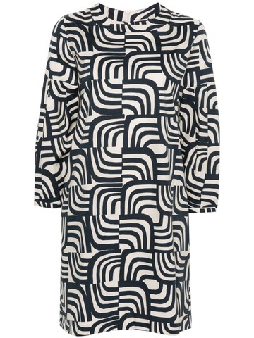 'S Max Mara - Ornella cotton midi dress - women - Elastane/Cotton - 40 - Blue