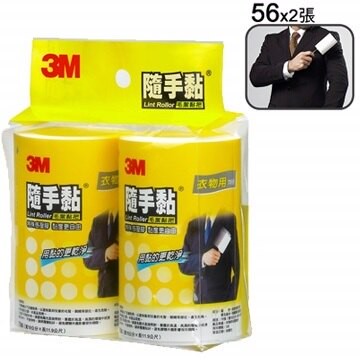 3M 隨手黏黏把補充膠帶-56張x2入.