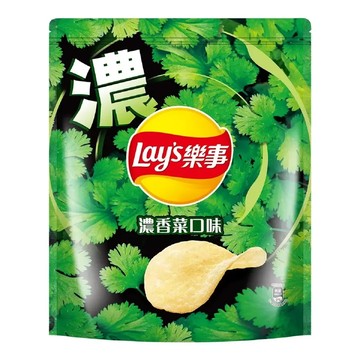 Lay's 樂事 濃香菜風味洋芋片 聚會休閒零食  1包  580g
