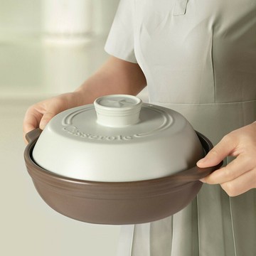 陶煲王法式福星淺煲砂鍋煲仔菜幹鍋菜煲仔飯砂鍋陶瓷沙鍋燉鍋淺鍋