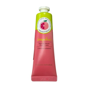 〔即期特賣〕Nature Republic 精粹自然水潤護手霜 隨身 護手霜 葡萄柚 30ml/1條 單條販售