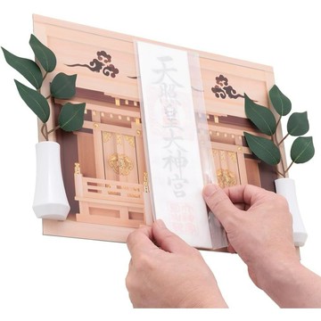 AIMEDIA艾美迪雅 壁貼式輕便神棚 免工具！簡易安裝 不佔空間 | 現代住宅專用 [快速發貨]
