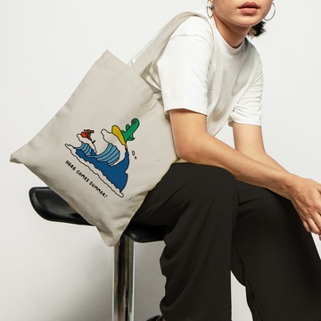 JOGUMAN 直式帆布提袋 – 嗨High人生