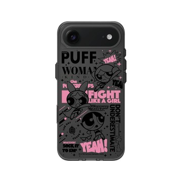iPhone Air Clear (相機按鈕) 酷墨灰 - The Powerpuff Girls 飛天小女警 - 女孩的力量海報款