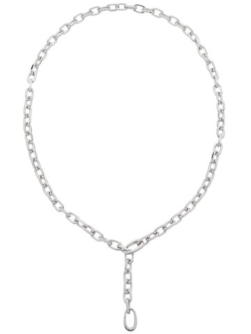 Monica Vinader - Alta Capture mini link necklace - women - Sterling Silver - One Size