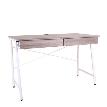 《DFhouse》羅浮宮R字附雙抽工作桌