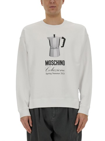 moschino "breakfast" sweatshirt