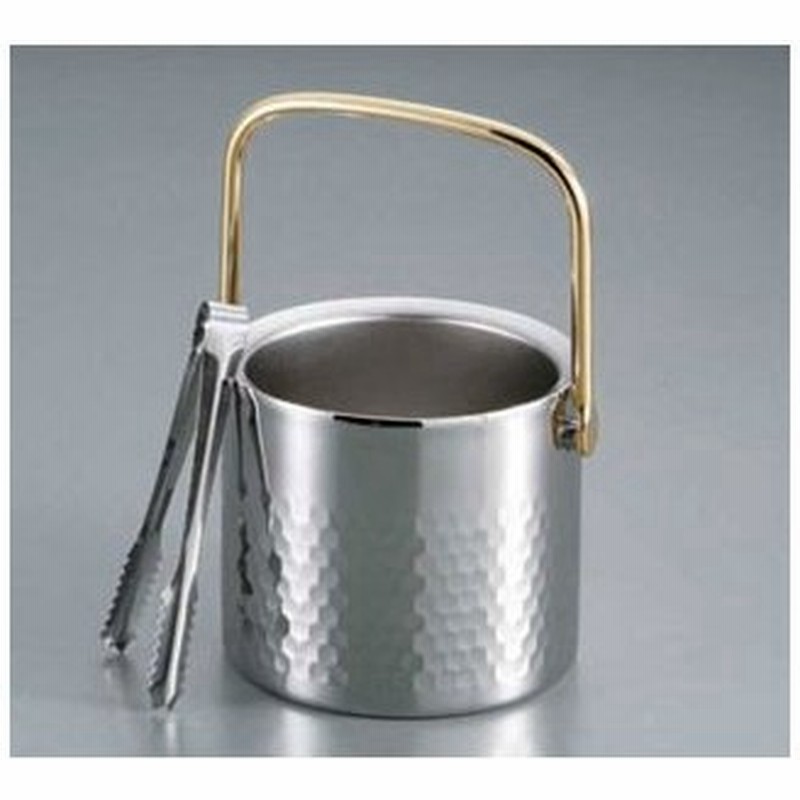 まとめ買い10個セット品 S 18 8 二重アイスペール槌目 トング付 1 業務用厨房機器 プロ仕様 ポイント消化 厨房器具 製菓道具 おしゃれ 飲食店 通販 Lineポイント最大0 5 Get Lineショッピング