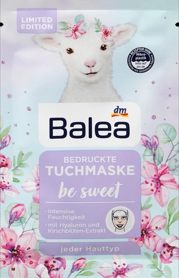 DM  連鎖藥妝店 羊咩咩櫻花面膜 1st (DM7576)