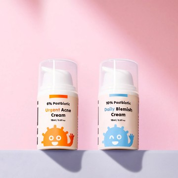 無敵淨膚戰痘2入組(粉刺掰掰霜+淨痘調理乳霜)