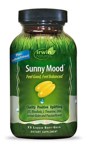 Irwin Naturals Sunny Mood 75 Liquid Softgels