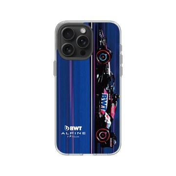 iPhone 15 Pro Max Clear 透明 - Alpine - F1 BWT Alpine Formula One Team Car A524