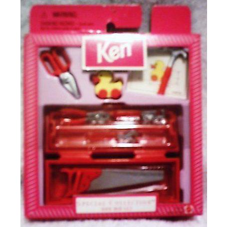 Barbie バービー Ken Special Collection Tool Box Set 人形 ドール