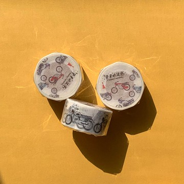 老車 爸爸的浪漫 紙膠帶