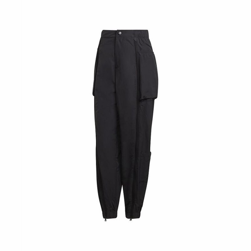 アディダス】 アディカラー ジップ カーゴパンツ adidas/アディダス レディース ブラック XS adidas LINEショッピング