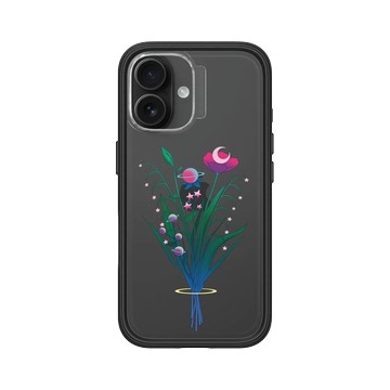 iPhone 16 Mod NX 黑 - Denise Rashidi (Surudenise) - Space Flowers 花的物語
