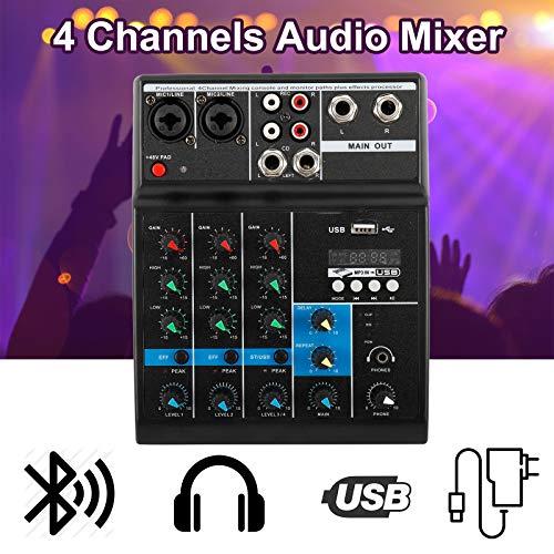 Patioer Channels Mini USB Audio Mixer Amplifier Console bluetooth  並行輸入