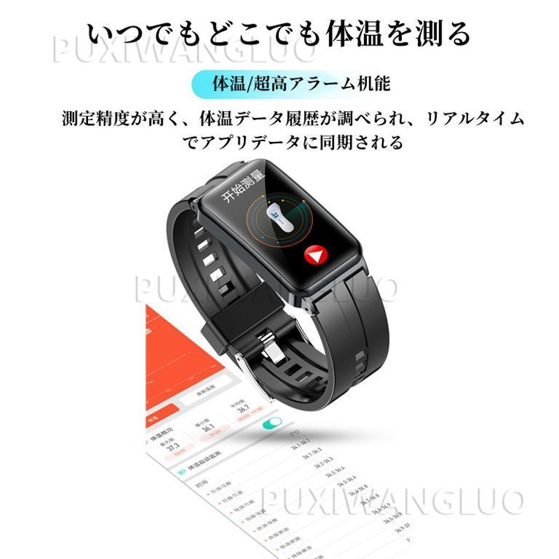 非侵襲的血糖値測定」スマートウォッチ 日本製センサー 心電図ECG+HRV