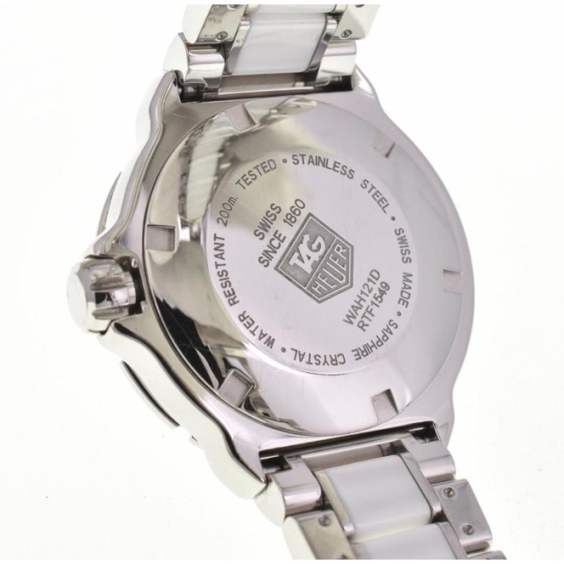 sale!! ☆良品【TAG HEUER】タグホイヤー フォーミュラー1 WAH121D.BA0861 SS/セラミック/ダイヤ クォーツ レディース  K#107090 | LINEブランドカタログ