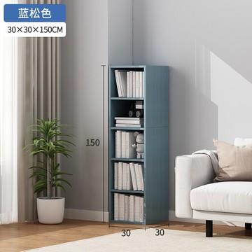 轉角櫃 書架落地簡約收納窄縫墻角柜臥室書柜組裝家用儲物柜客廳置物角柜 【CM8940】