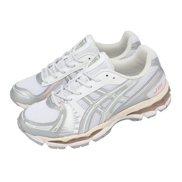 [ACS] Asics 亞瑟士 休閒鞋 GEL-Kayano 12 1 男鞋 女鞋 白 銀 支撐 復古跑鞋 1203A996100