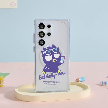 三麗鷗男團酷企鵝看地圖防摔透明SAMSUNG手機殼