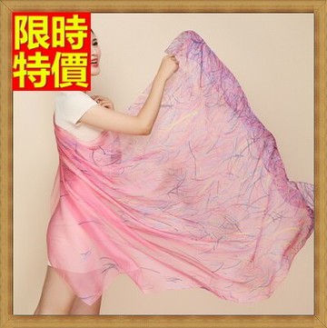 絲巾真絲質披肩-時尚精美異國風女性圍巾17色71s45【獨家進口】【米蘭精品】