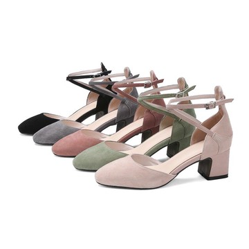 【零碼出清】涼鞋 粗跟鞋 高跟鞋 瑪莉珍鞋-藕38 女鞋CCC【AAA2147】