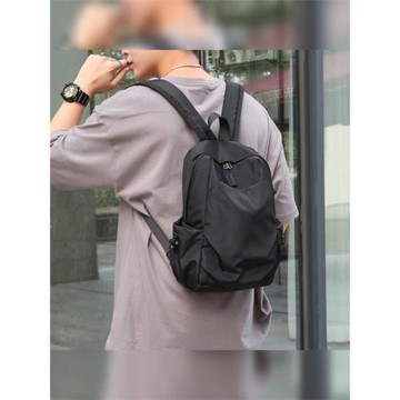 2025新款迷你雙肩背包男小號潮流輕便書包簡約休閑旅行小型小背包