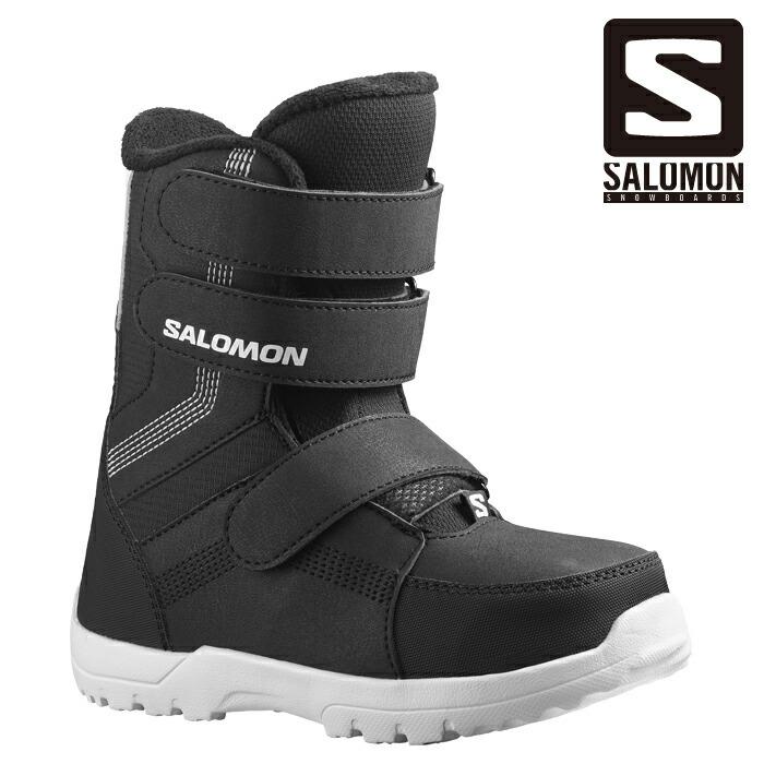 サロモン ブーツ 22-23 SALOMON WHIPSTAR Black/Black/White KIDS