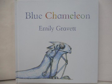 【書寶二手書T3／少年童書_R44】Blue Chameleon_Gravett, Emily