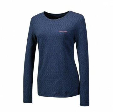 【【蘋果戶外】】零碼出清 山林 32P28 88 深藍【女款】排汗保暖上衣 運動 登山 排汗 戶外 保暖 滑雪 露營 Mountneer 秋冬