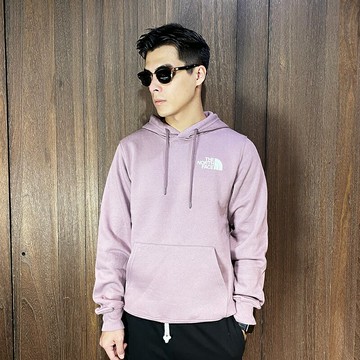 美國百分百【全新真品】The North Face 連帽上衣 刷毛 TNF 長袖上衣 logo 帽T 藕粉 CR67