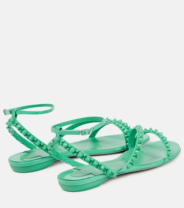 Christian Louboutin Mafaldina Spikes leather sandals