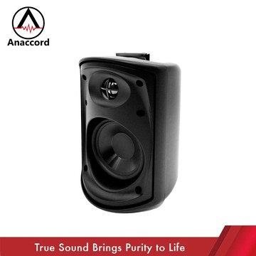 Anaccord 雅那歌音響 DG-80T 黑色 | IPX66 防水 8吋壁掛式 50W重低音喇叭 一對｜家樂福線上